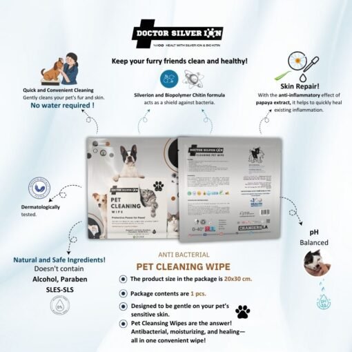 Pet Cleaning Wipes - Image 2